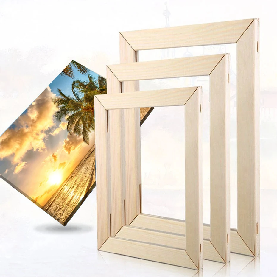 20-160cm DIY 나무 액자 캔버스, 다이아몬드  - Engraved Wood Frame 리뷰 및 가격