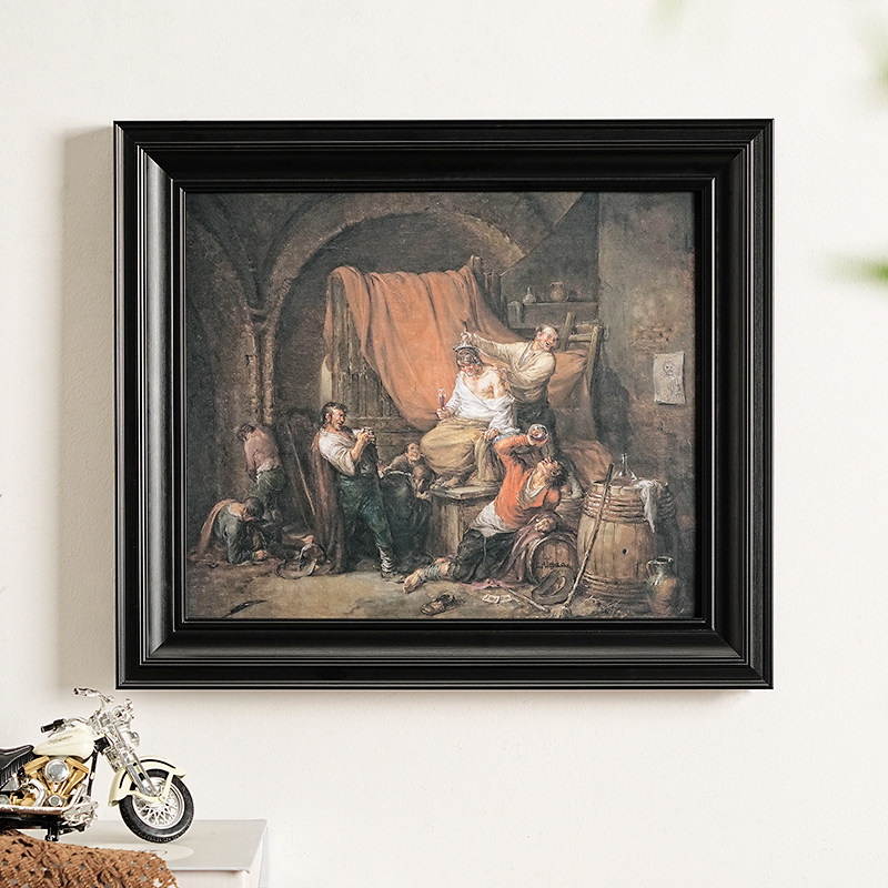 빈티지 블랙 원목 사진 액자, 다양한 크기의 사진 프레 - Engraved Wood Frame 리뷰 및 가격