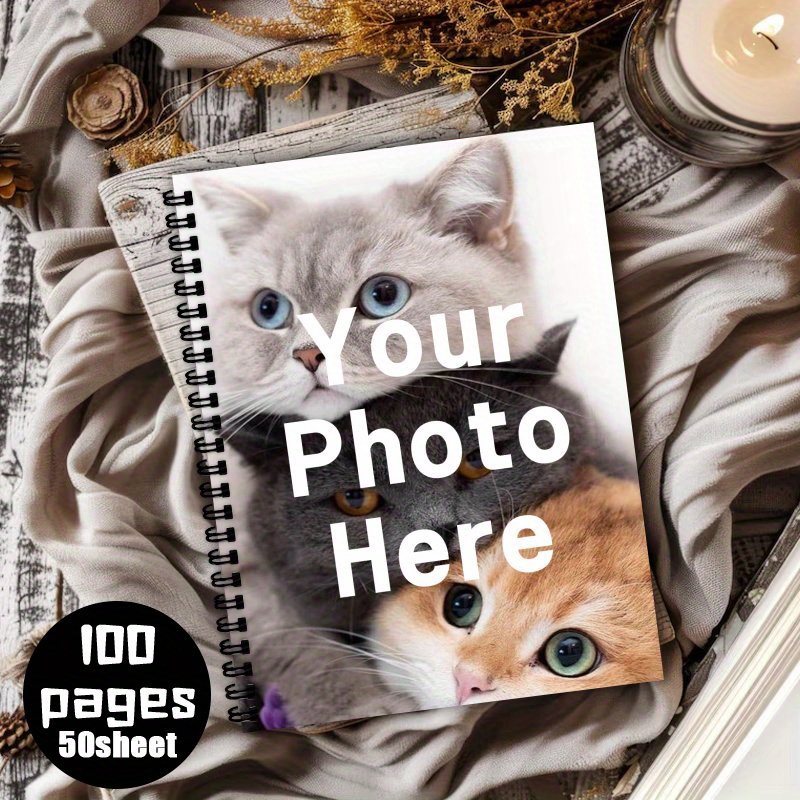 맞춤형 1/2 사진 A5 노트, 개인 맞춤 커버 이름  - Custom Photo Book 리뷰 및 가격