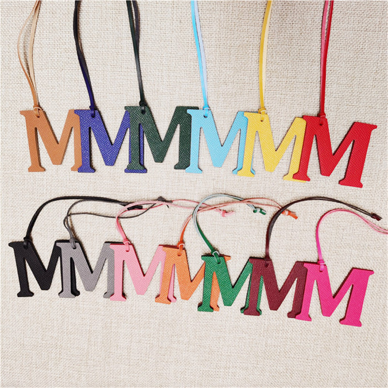 XMESSUN 새로운 영어 문자 M 참 럭셔리 정품 천 - Monogram Keychain Leather 리뷰 및 가격