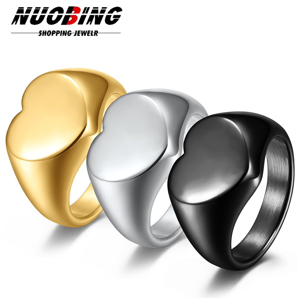 맞춤형 여성 인장 반지 여성을위한 귀여운 하트 Roun - Initial Ring Custom 리뷰 및 가격